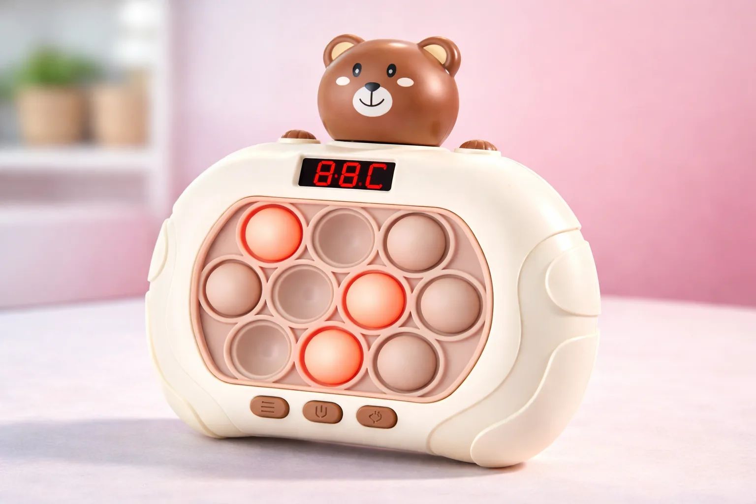 Speed Push Fidget Toy (Bear Pop Game)